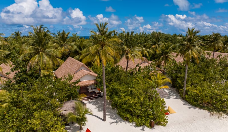 OZEN LIFE MAADHOO, Earth Villa Aerial